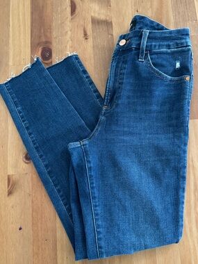 Express Dark Blue Women’s Stretch Jeans Skinny High Rise